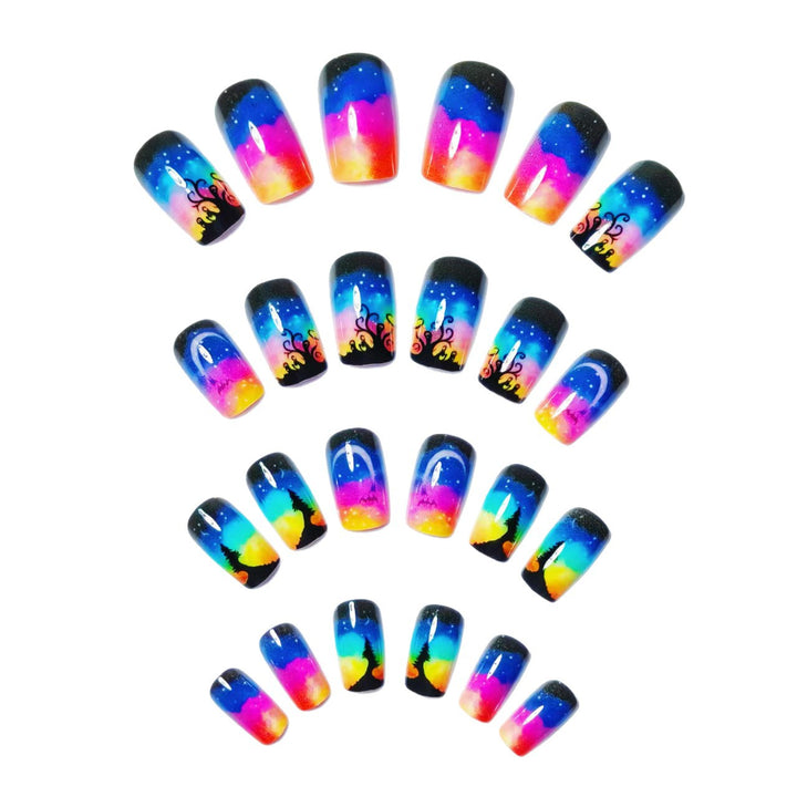 Glamorous nail design set Bowlift