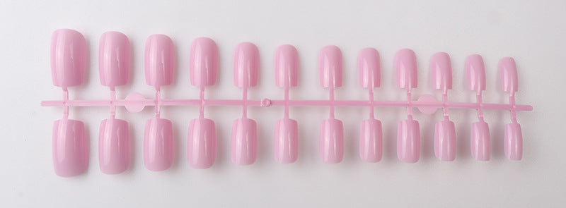 Natural Glossy Press-On Nail Tips Bowlift