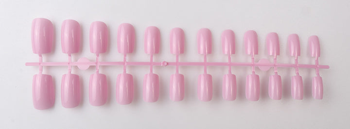Natural Glossy Press-On Nail Tips Bowlift