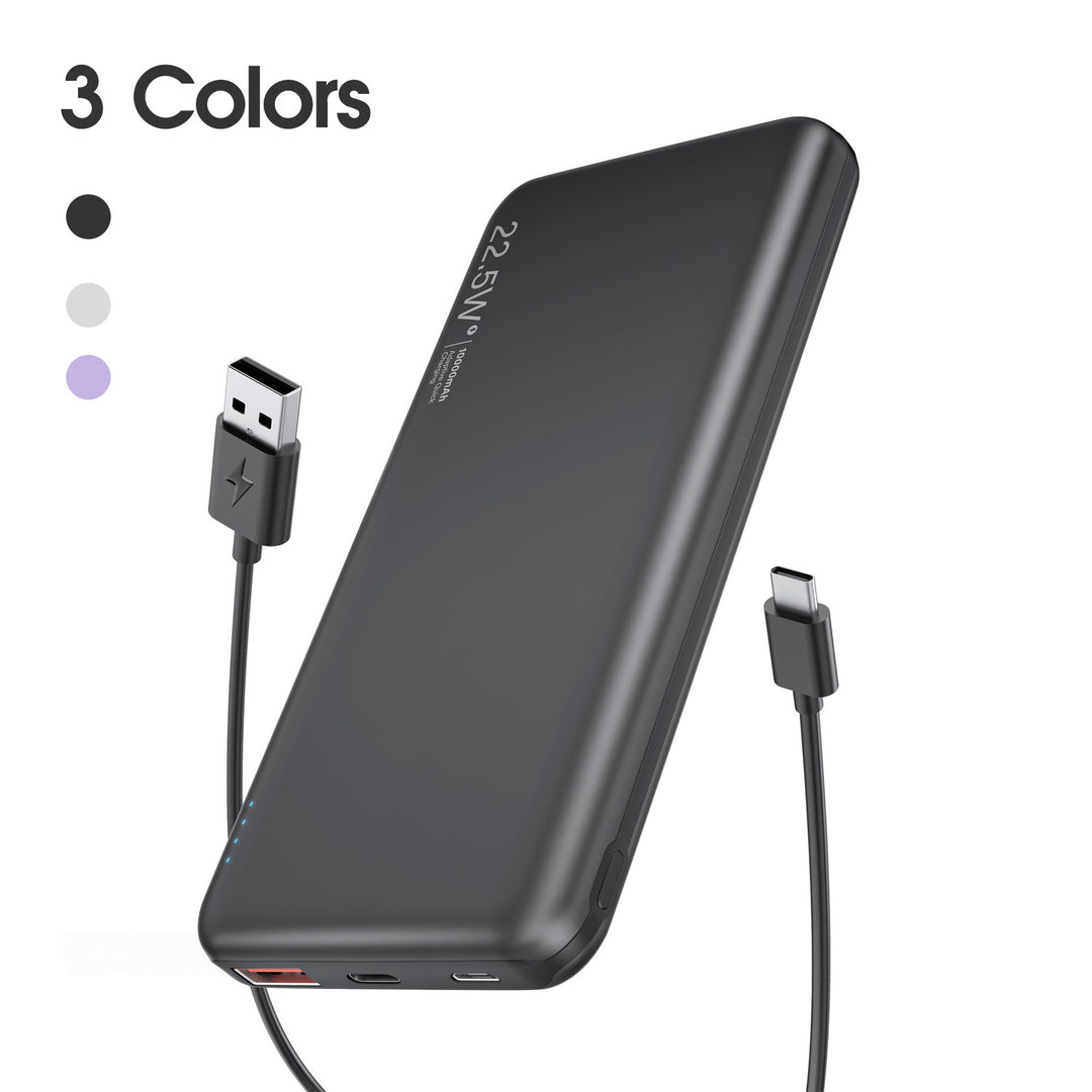 Portable power bank with fast charging and multiple charging ports Bowlift