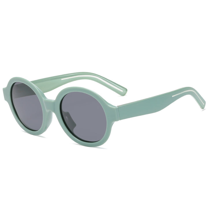 Ladies fashionable sunglasses in stylish round design Bowlift