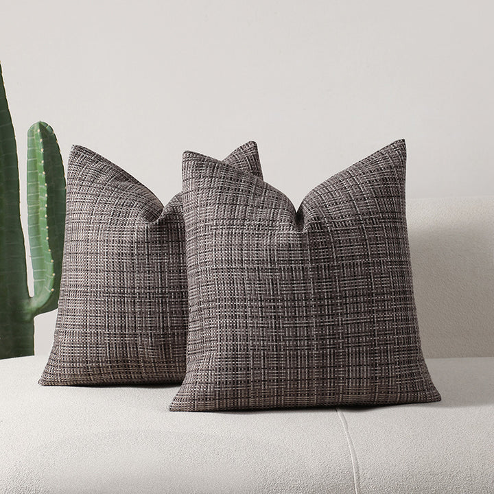 Textured Weave Decorative Pillow