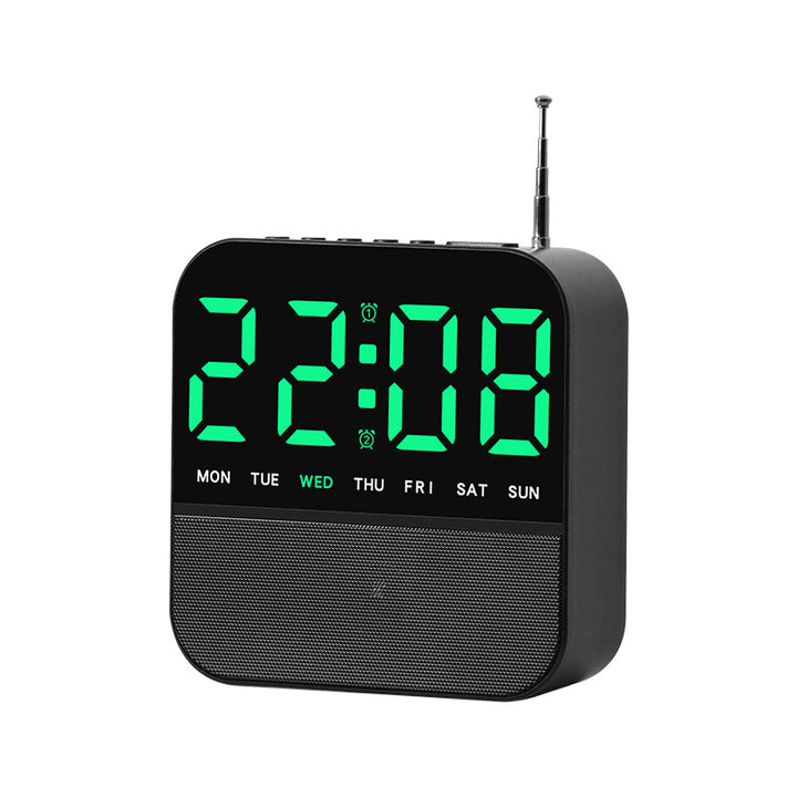 Digital Alarm Clock with LED Display Bowlift