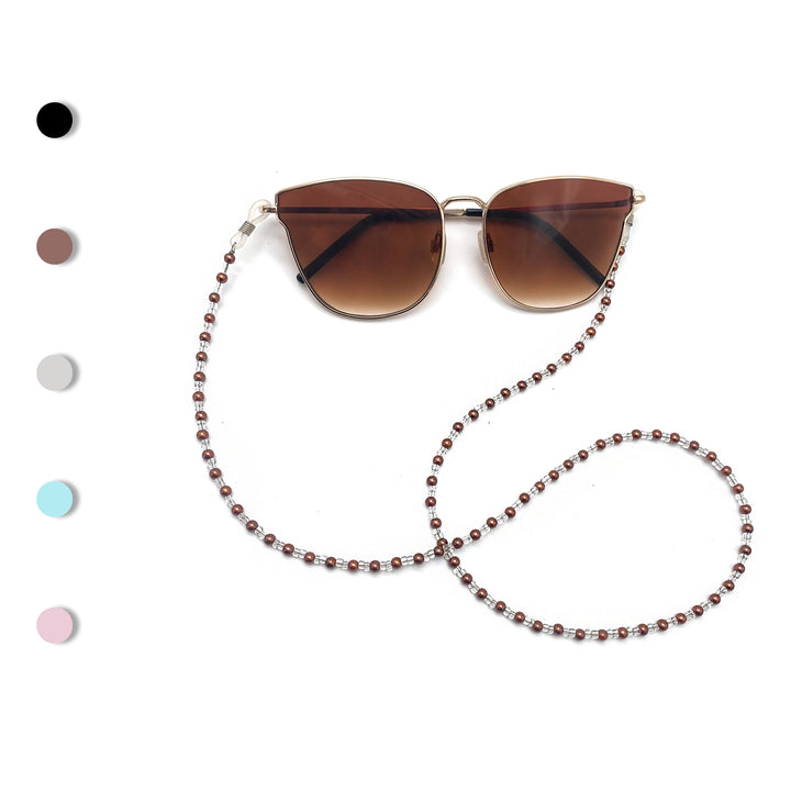 Beaded Eyewear Retainer Chain Bowlift