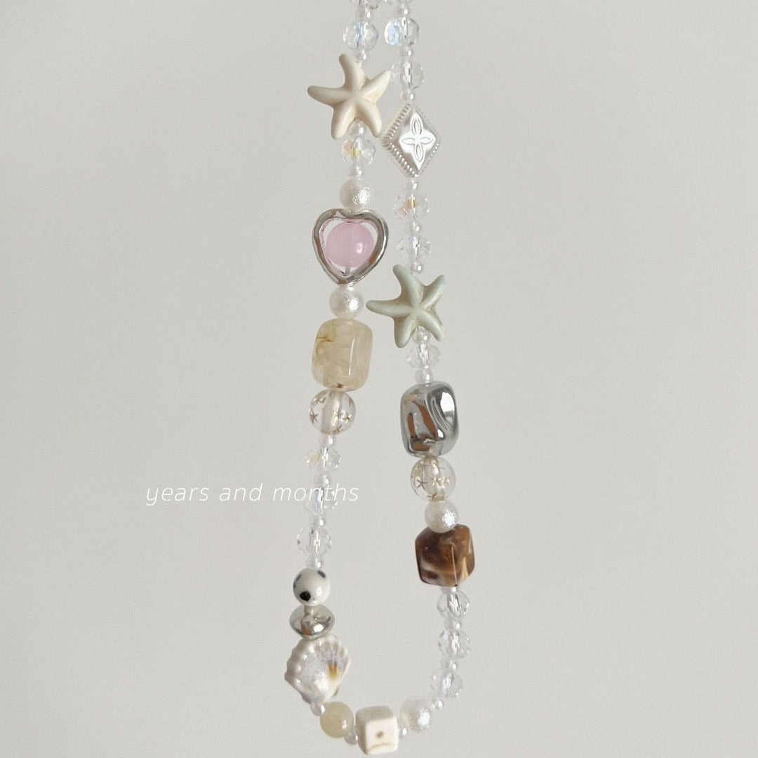 Beach-Themed Charm Necklace Bowlift