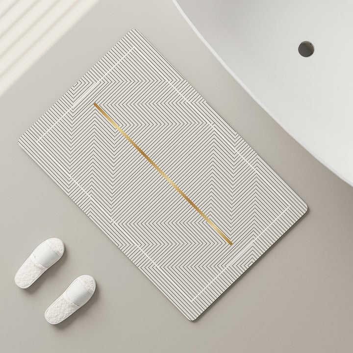 Textured Bathroom Mat Bowlift