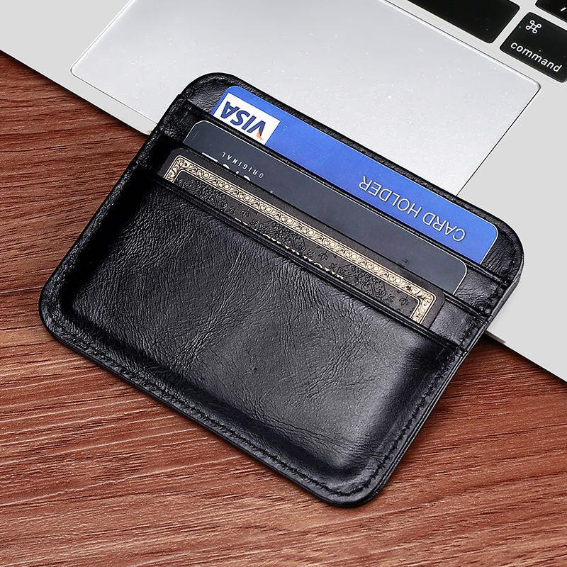 Minimalist Leather Card Holder Bowlift