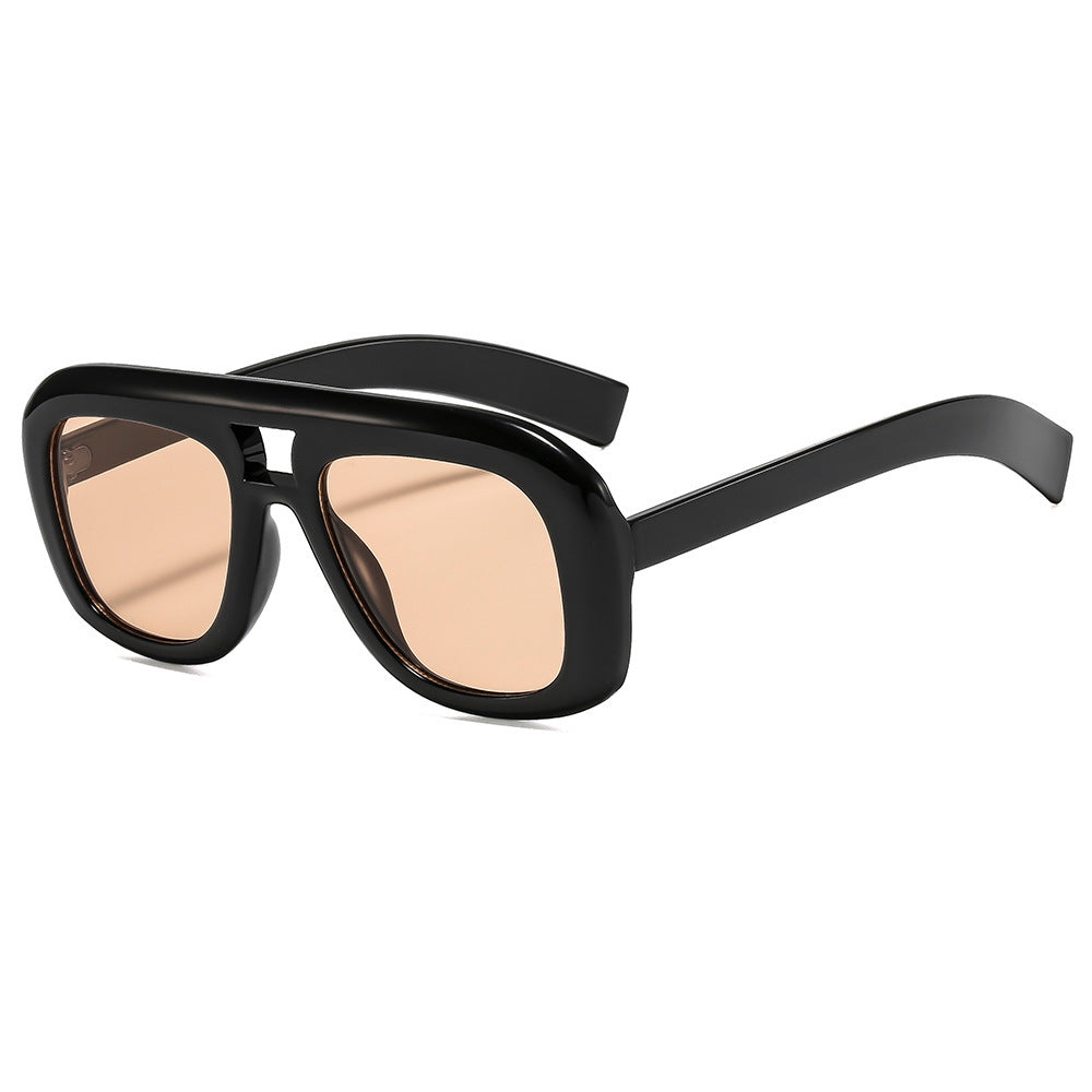 Oversized Modern Rectangle Sunglasses Bowlift