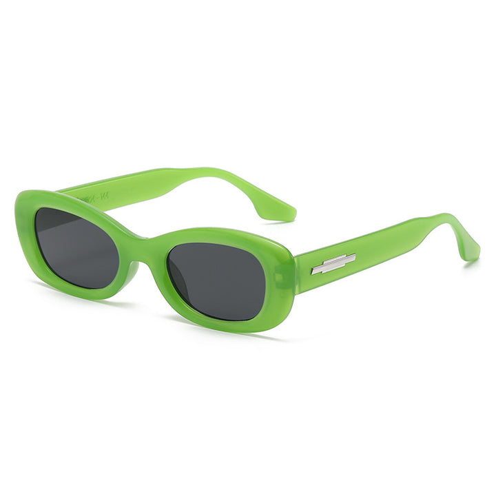 Women's fashionable sunglasses with oval frame shape and UV protection Bowlift