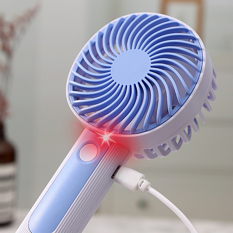Unisex Portable Handheld Fan with Ergonomic Grip Surface Bowlift