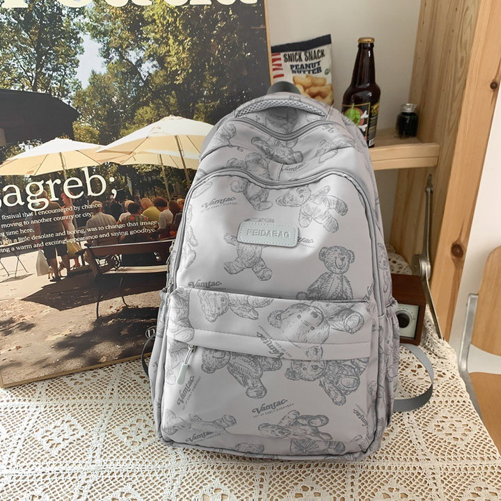 Cartoon-Themed Backpack Bowlift