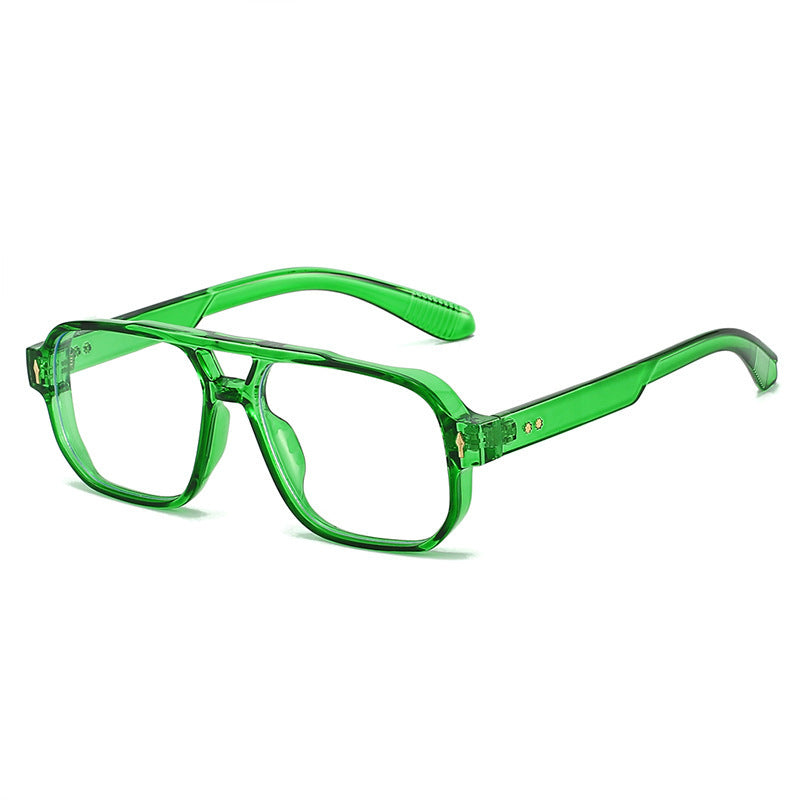 Oversized Geometric Sunglasses with Enhanced UV Protection Bowlift