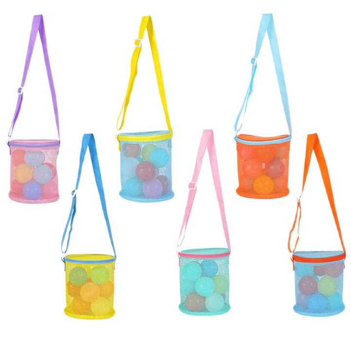Multifunctional Carrying Bag Made of Net Material Bowlift