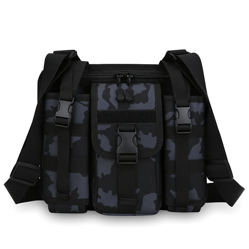 Multi-Pocket Tactical Shoulder Bag Bowlift