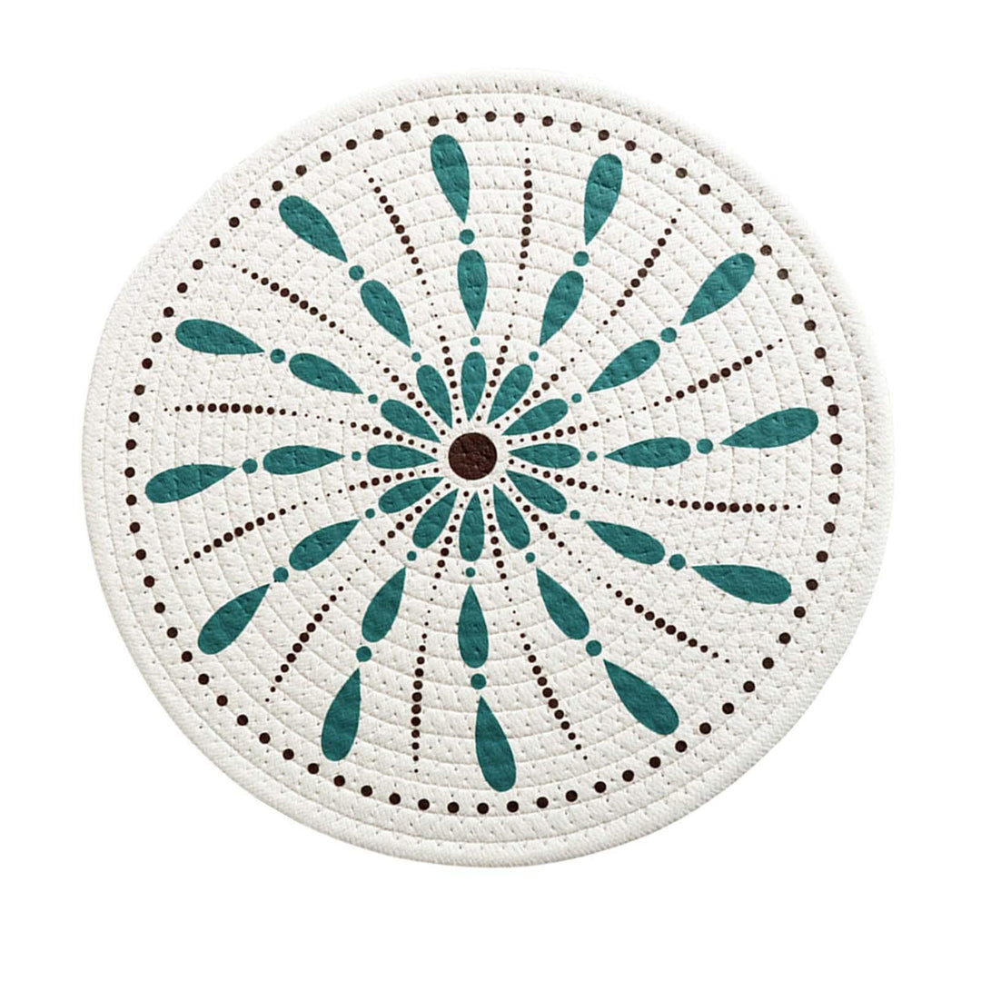 Round tablecloth with mandala pattern Bowlift