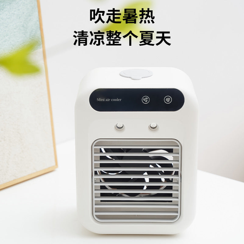 Unisex compact portable air cooler desktop device with USB connection and water container Bowlift