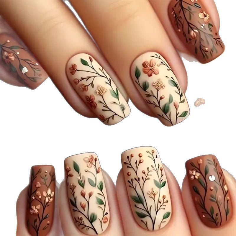 Nature-inspired Art Nails Bowlift