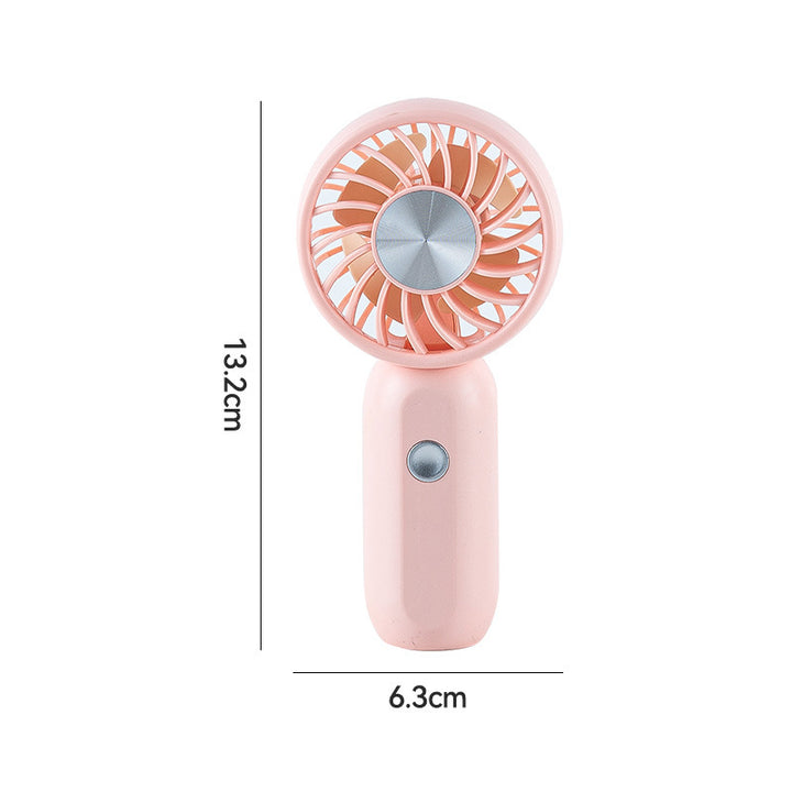 Women Portable Mini Hand Fan with Ergonomic Design and USB Charging Function Bowlift