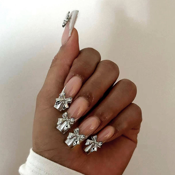 Exquisite Nail Art with Decorative Elements Bowlift