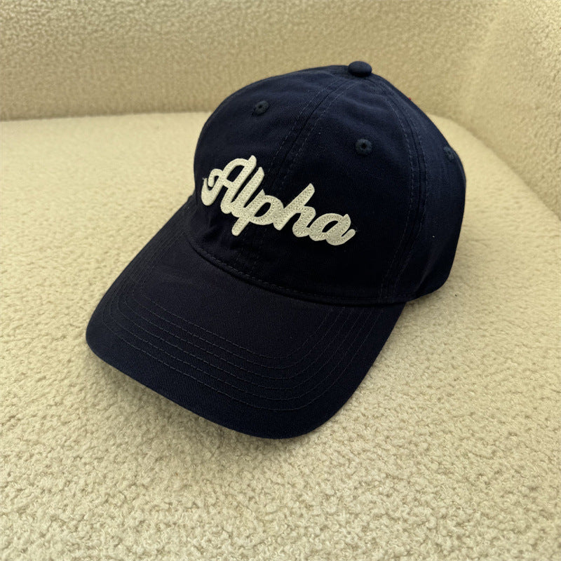 Men's Embroidered Cap Bowlift