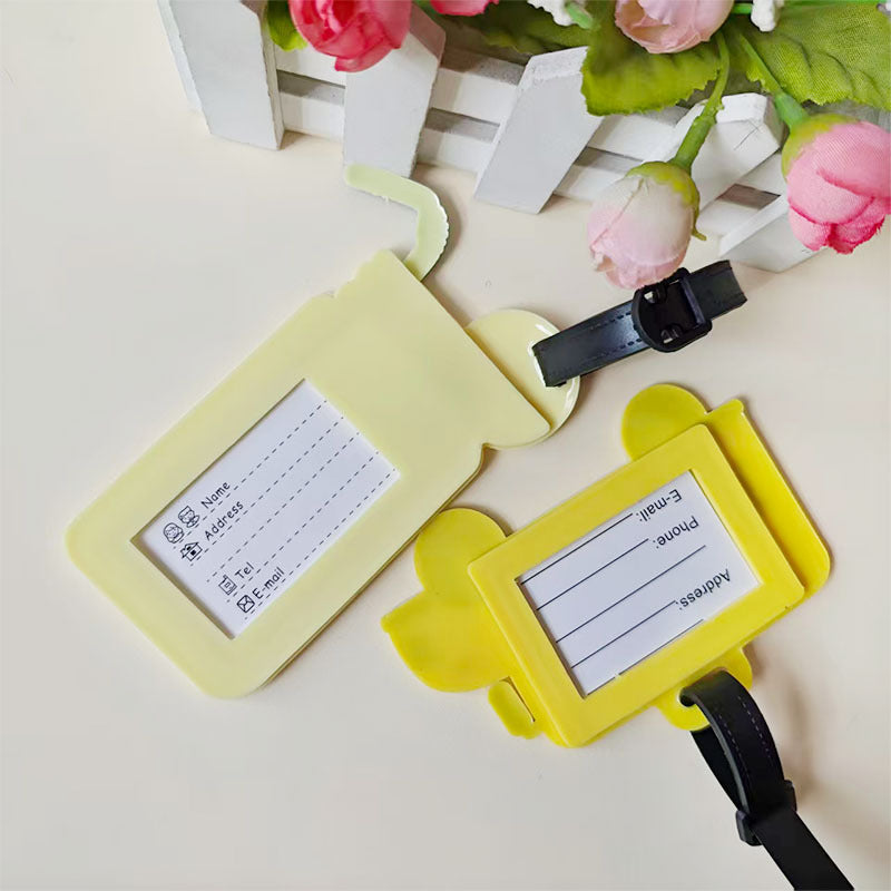 Unisex Luggage Tag in Playful Mermaid Design Bowlift