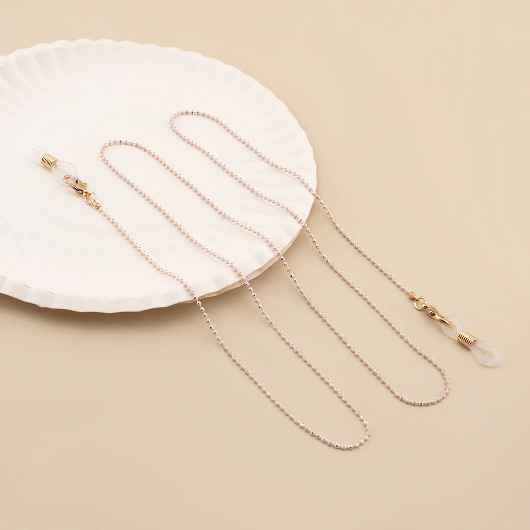 Elegant Beaded Eyewear Chain Bowlift