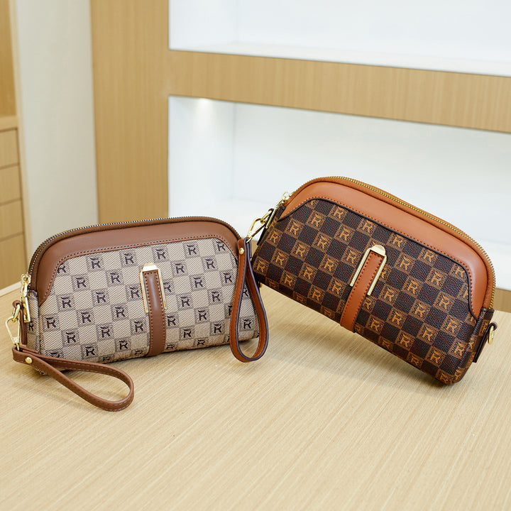 Stylish Monogrammed Clutch Bag