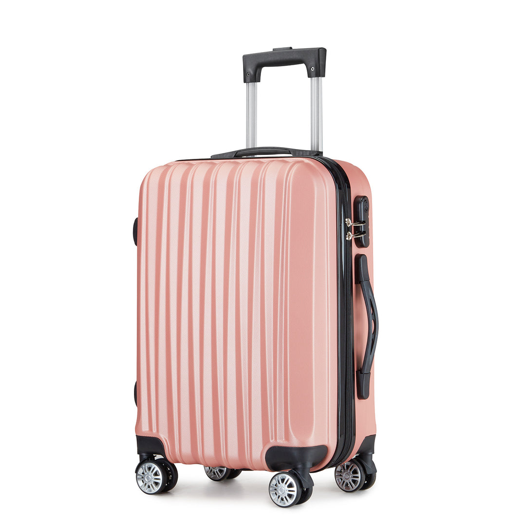 Unisex Hard Shell Lightweight Travel Suitcase Bowlift