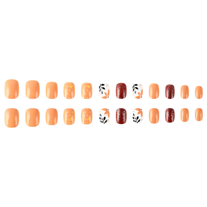 Seasonal Botanical Press-On Nails Bowlift