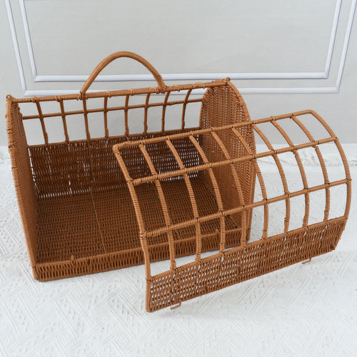 Decorative Wicker Storage Bowlift