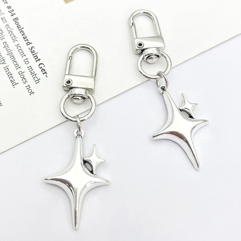 Star-Designed Keychain Charm Bowlift