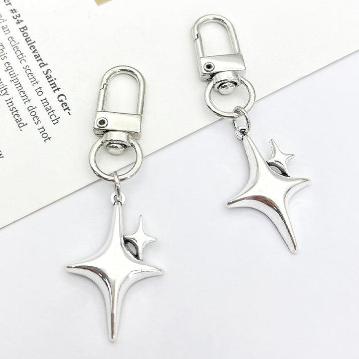 Star-Designed Keychain Charm Bowlift