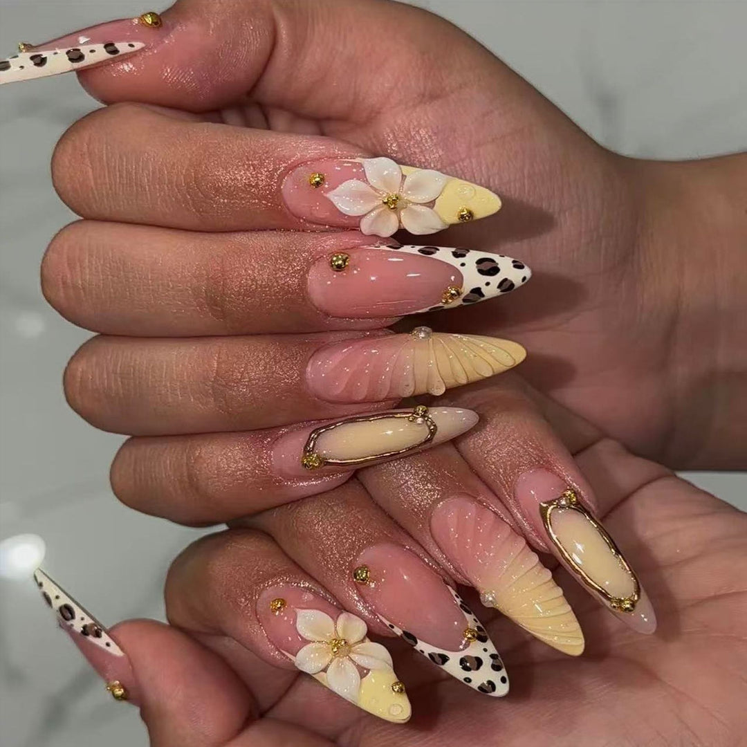 Luxury Nail Art Set with Galactic Designs Bowlift