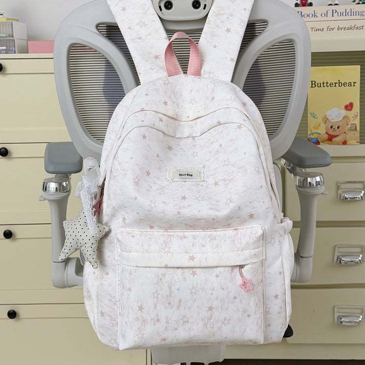Star-Patterned Casual Backpack Bowlift 1791205468
