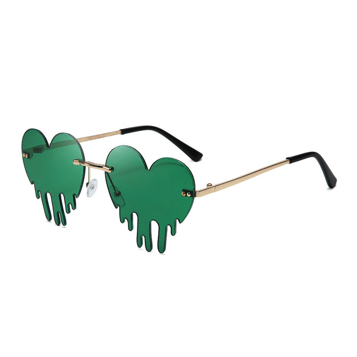 Festival-Themed Shamrock Sunglasses Bowlift