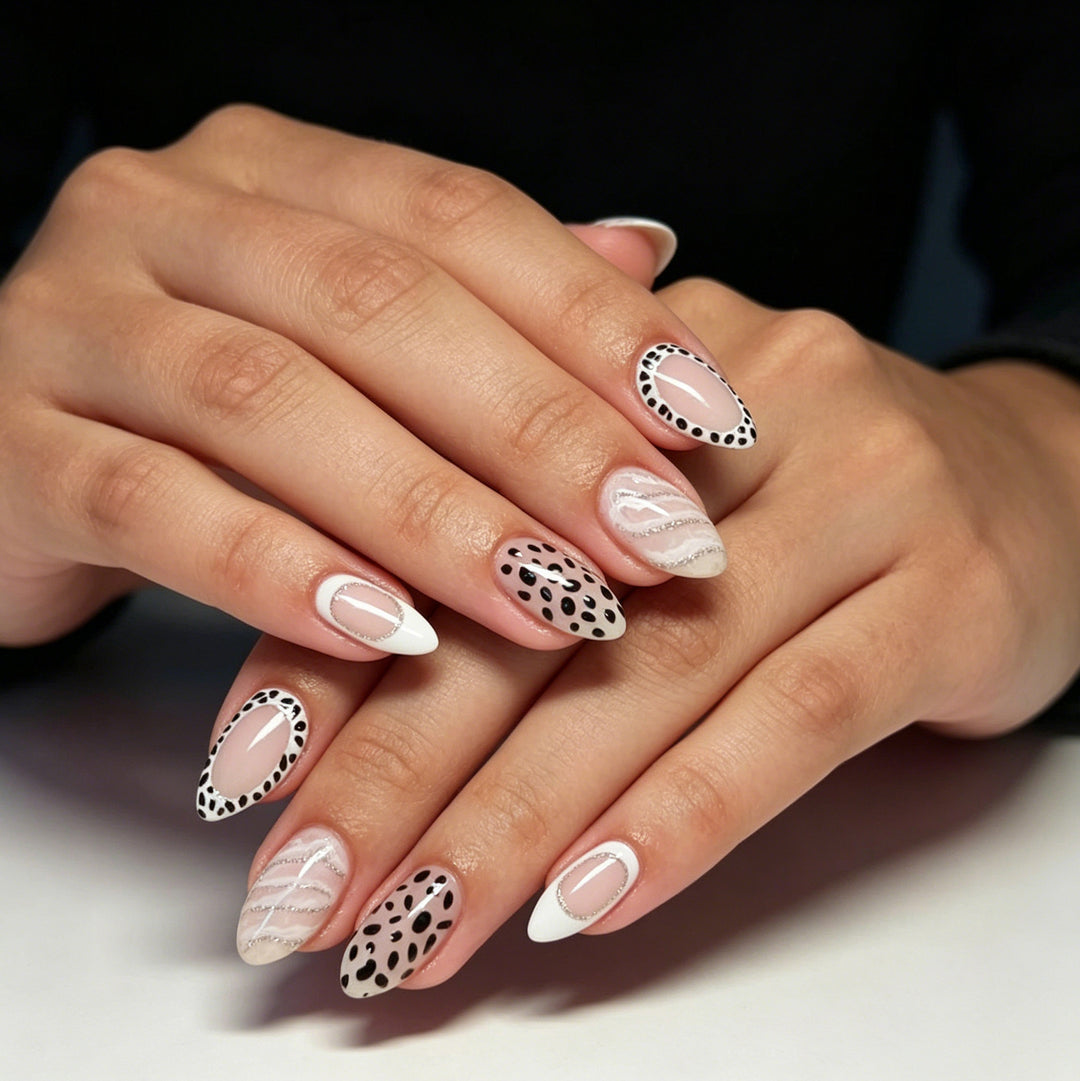 Artistic Stiletto Nail Art Extensions Bowlift