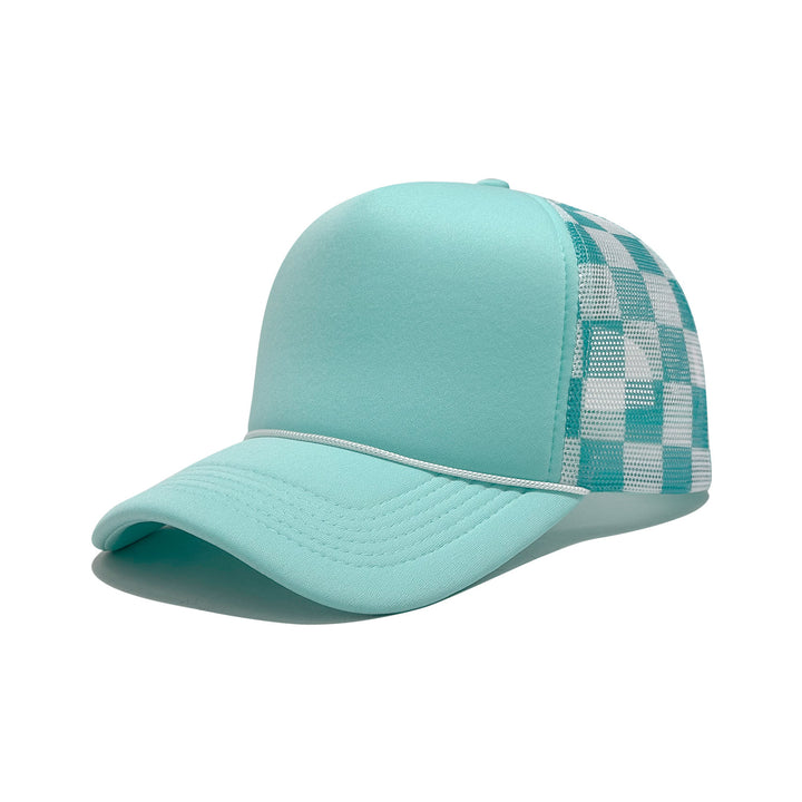 Women's Sporty Trucker Cap with Mesh Insert Bowlift