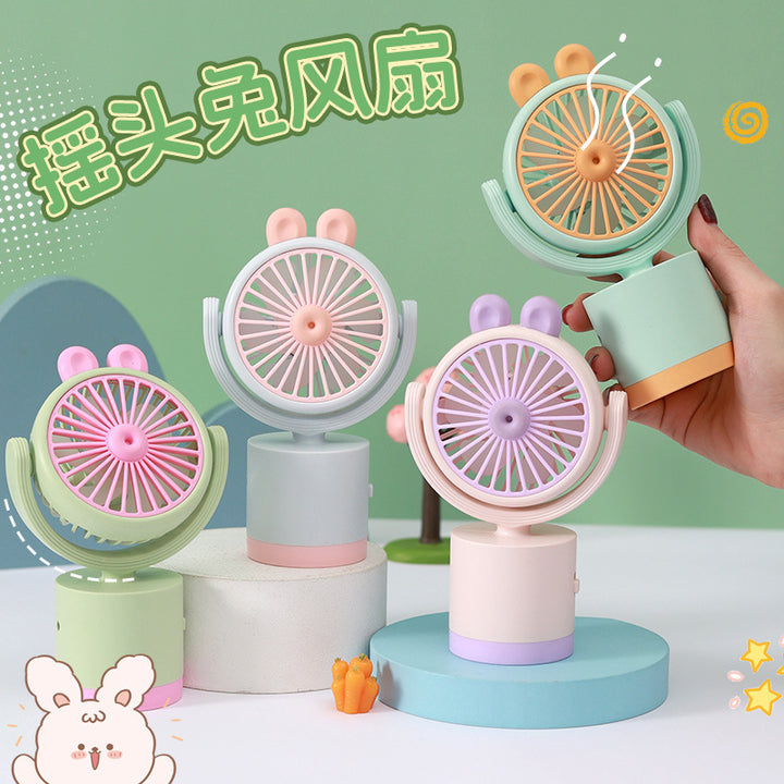 Unisex Funny Mini Hand Fan in Animal Design Bowlift