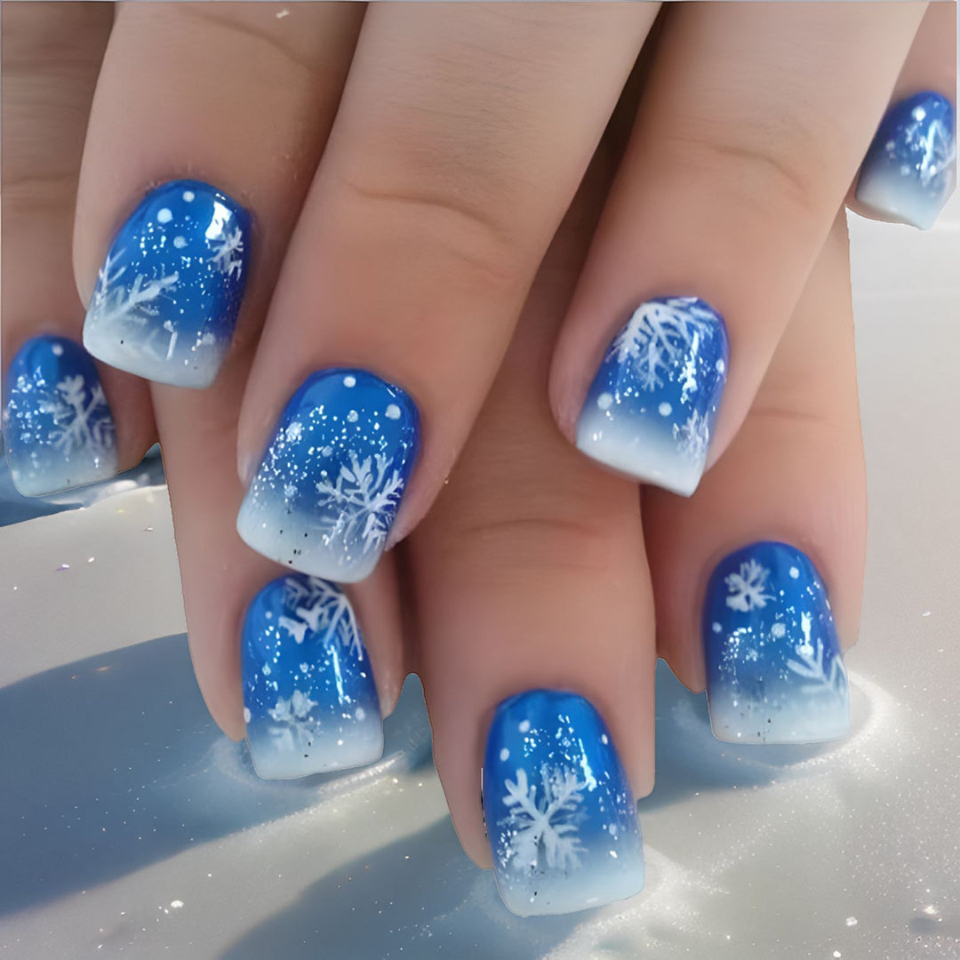 Winter Wonderland Nail Art Bowlift