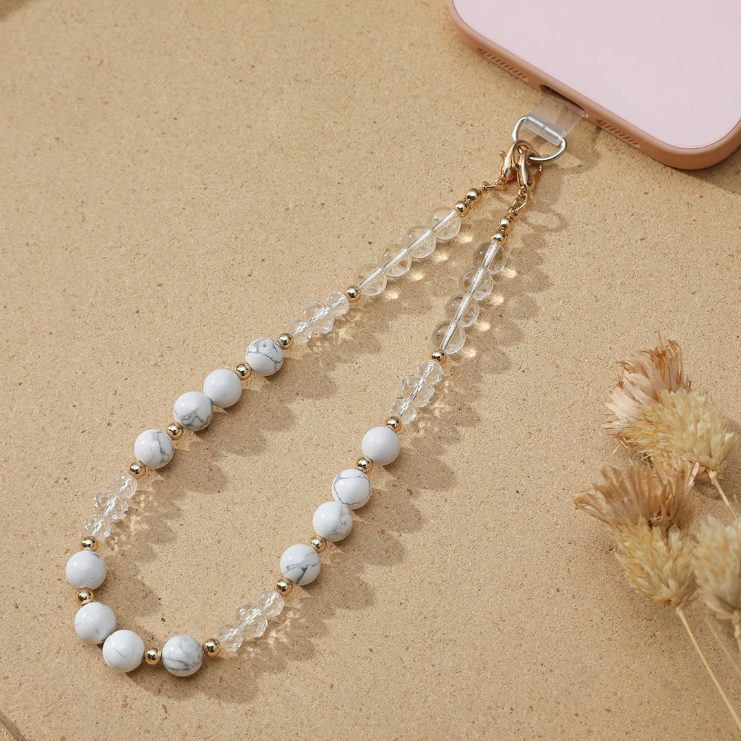Beaded Phone Chain Holder Bowlift