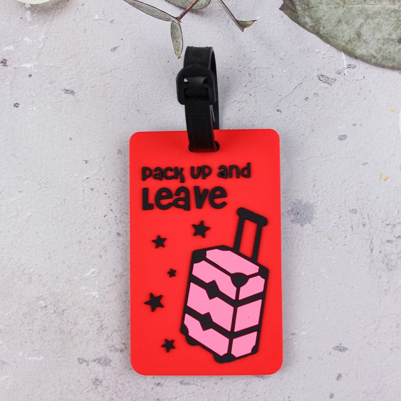 Stylish Chevron Pattern Luggage Tag Bowlift