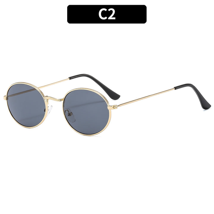 Fashionable Retro Round Sunglasses