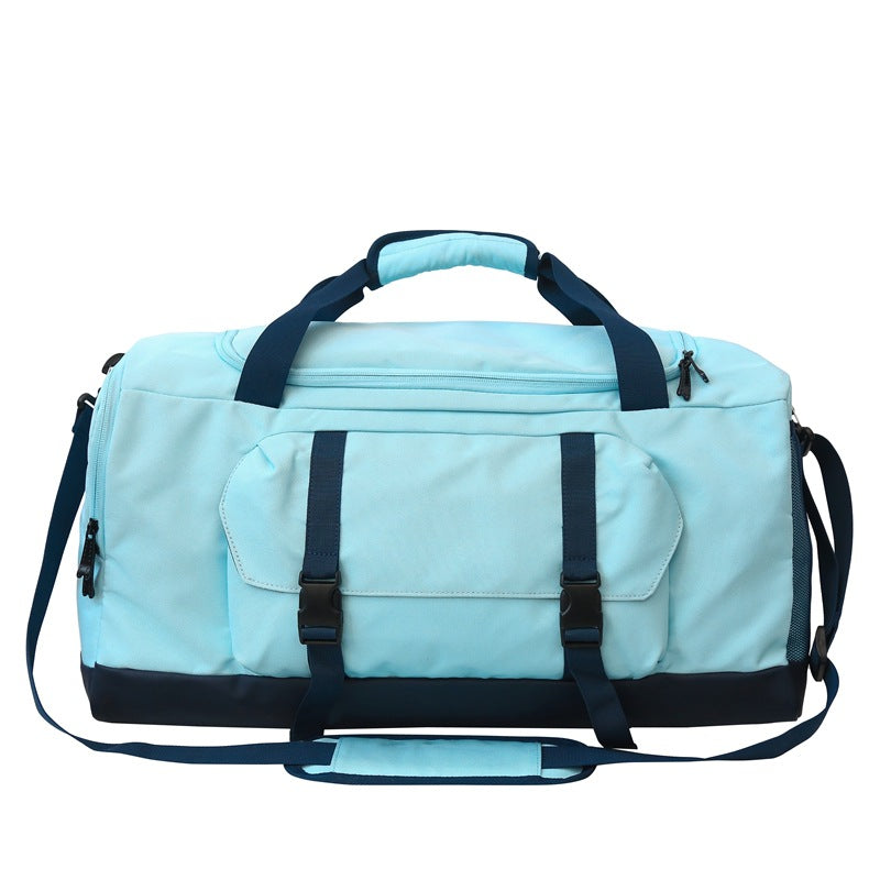Sport and leisure travel bag with water-repellent material and reinforced carrying handle Bowlift