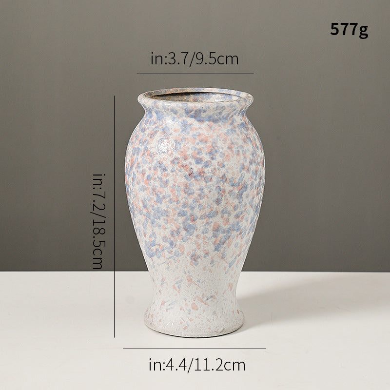 Artistic Glazed Ceramic Vase