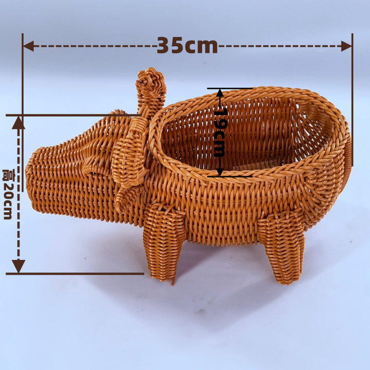 Ladies cute decorative basket Bowlift