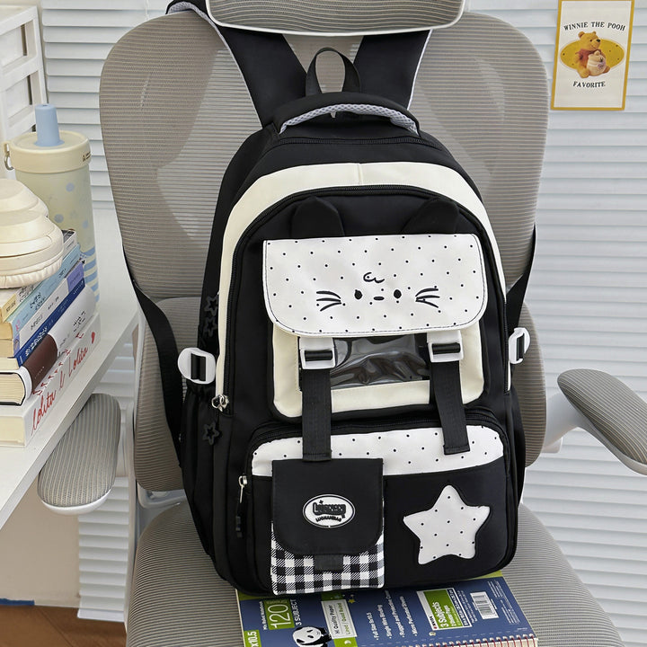 Cute Cat-Ear Themed Backpack Bowlift