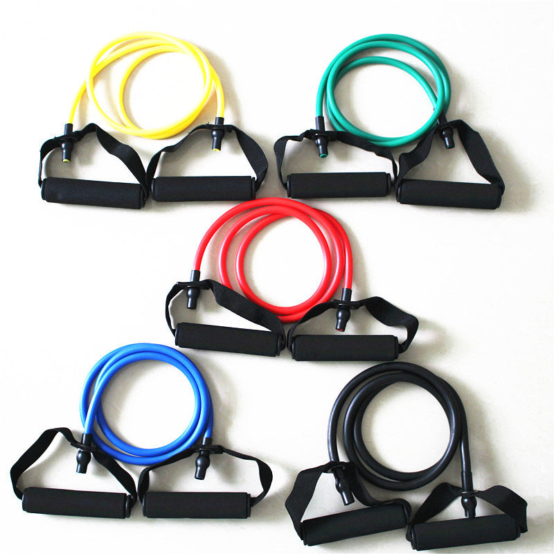 Resistance band with padded handles Bowlift