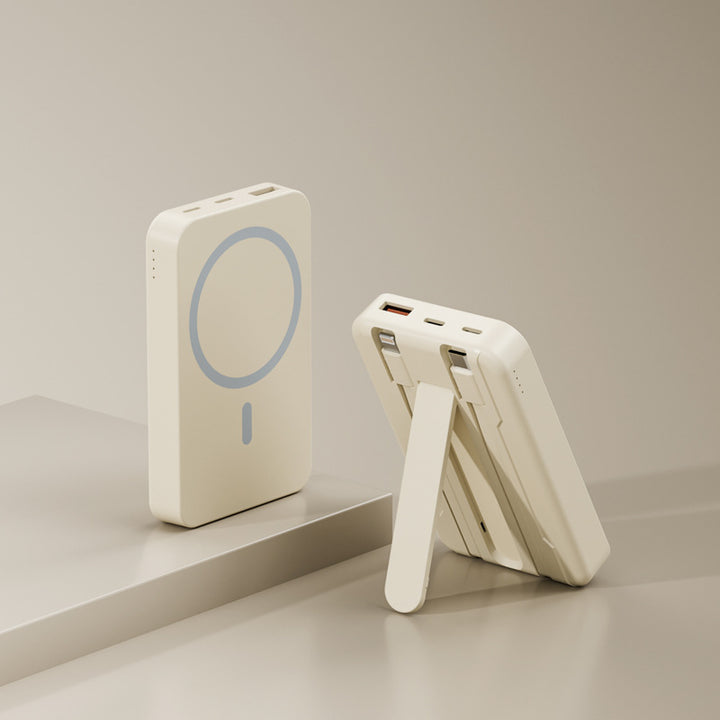 Portable power bank with 15W wireless charging function from Bowlift