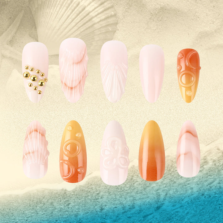 3D Textured Gel Nail Art Set Bowlift
