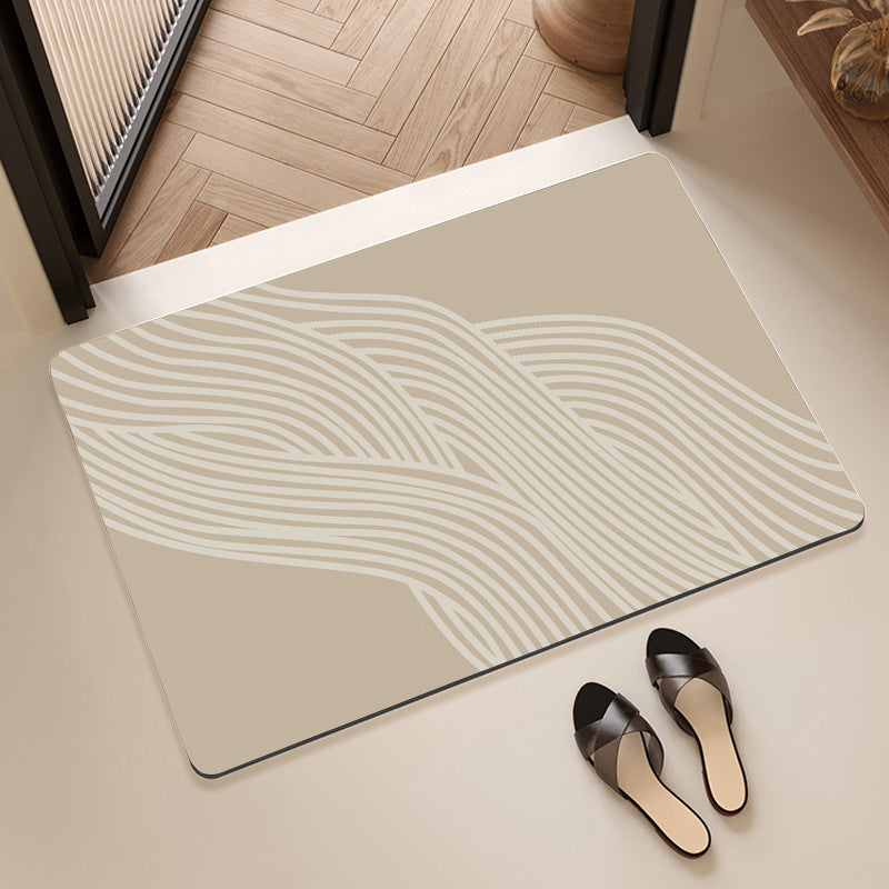 Non-Slip Modern Bath Mat Bowlift